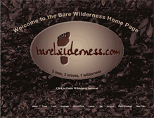Tablet Screenshot of barewilderness.com